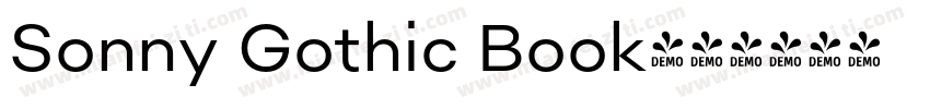 Sonny Gothic Book字体转换
